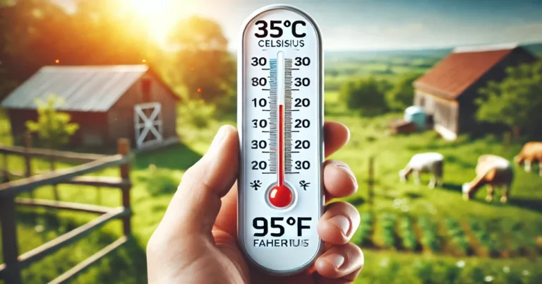 35 degrees C to F
