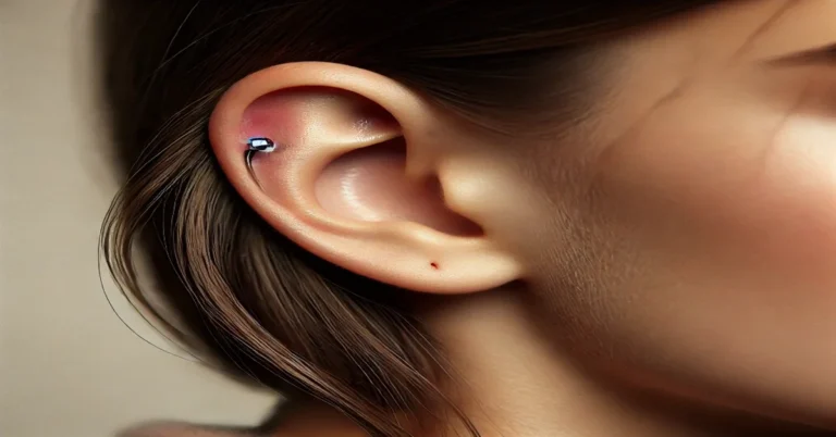 Forward Helix Piercing