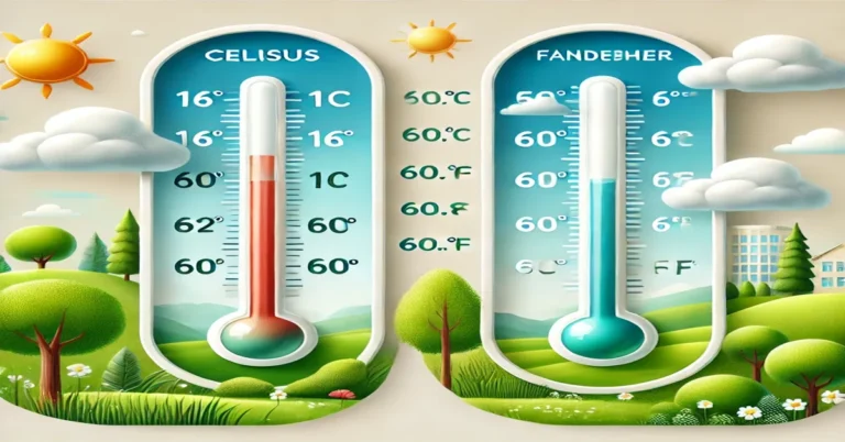 16 Celsius to Fahrenheit