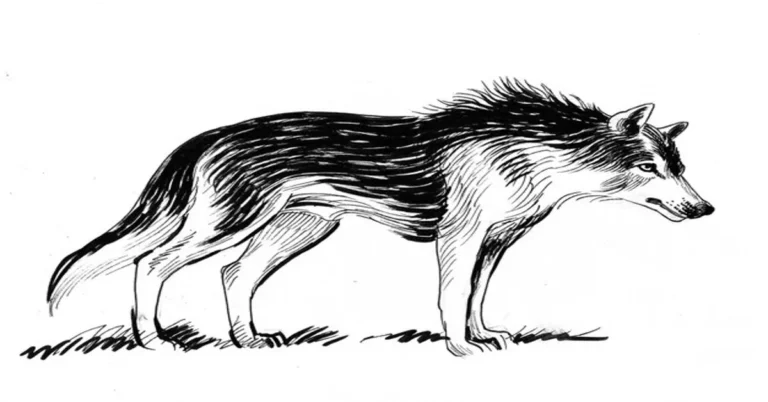 Wolf Drawing